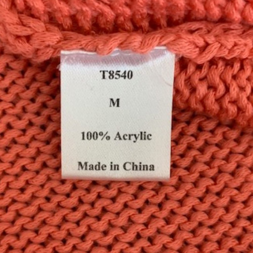 Tart Hi Lo Coral Sweater - Picture 6 of 7